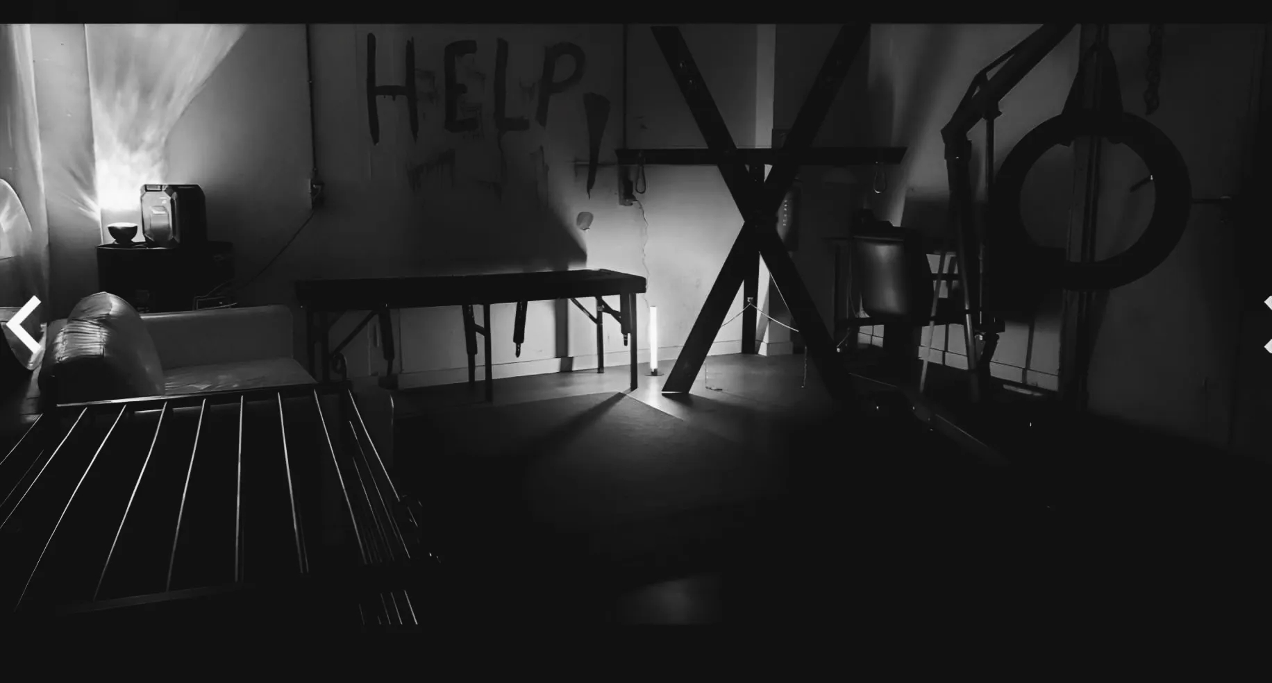 Mistress Kanisha's monochrome room